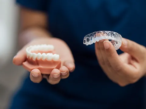 Invisalign clear aligner